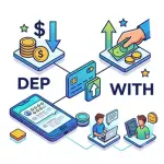 How to Deposit and Withdraw Money